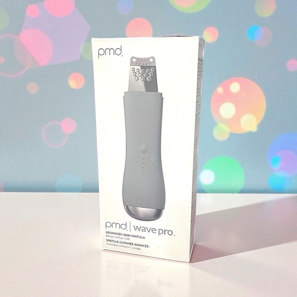 PMD Beauty Wave Pro Professional Grade Skin Spatula London Fog Grey NIB RV $129
